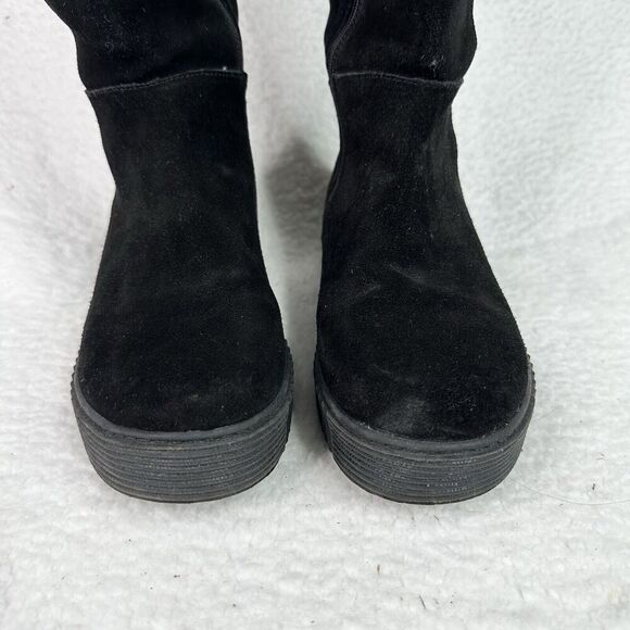Religious Comfort Candyjack Tall Boot Women Sz 10 Black Suede Leather Waterproof - Picture 2 of 13